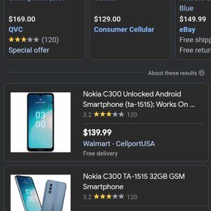 AIRTALK WIRELESS n CINTEX WIRELESS COMPATIBLE NEW NOKIA C300 PHONE n CHARGER.